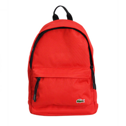 Lacoste Néocroc Unisex Canvas Backpack Red S - NH2860NE-883