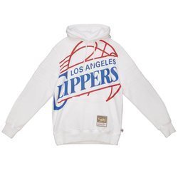 Mitchell & Ness NBA Los Angeles Clippers Hoodie - FPHDBW19165-LACWHIT