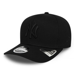 New Era 9FIFTY NY New York Yankees Tonal Black Stretch Snapback Cap - 12285240