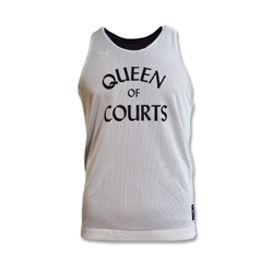 Nike Fly "Queen of the Courts" Reversible Jersey Wmns White/Black/Black - DA5401-100