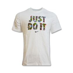 Nike Seasonal 'Just do it' Men's Basketball T-shirt White - DD0801-100