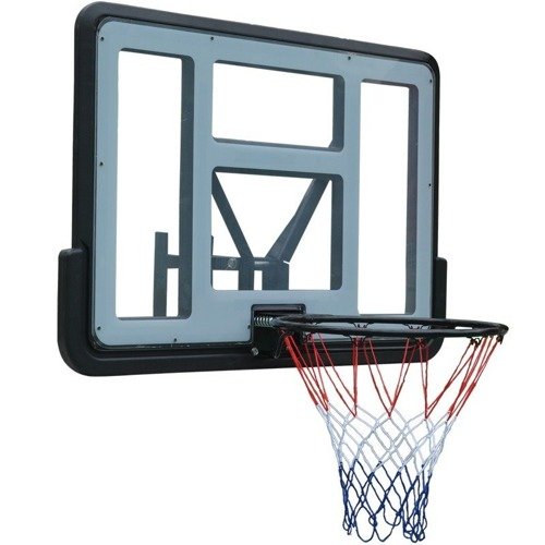 Basketball set Spartan Wall Mounted Backboard + Spalding Ball + Pump