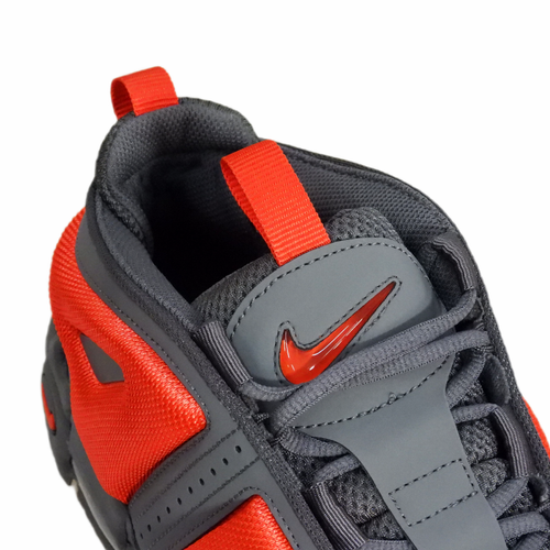 Men's shoes Nike Air More Uptempo Low Dark Grey Light Crimson - FZ3055-002