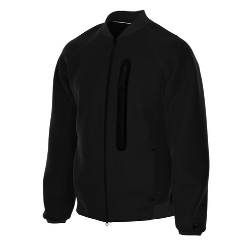 Men's sports zipped sweatshirt Nike Sportswear Tech Fleece Bomber Black - FB8008-010