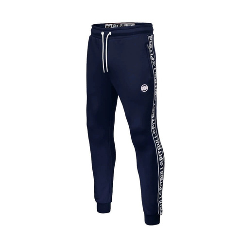 Pit Bull West Coast Tape Logo Dark Navy Training Pants - 16230359