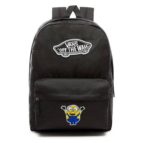 Plecak VANS Realm Backpack szkolny Custom Minions - VN0A3UI6BLK 