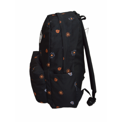 Vans Old Skool Classic Backpack Black Flowers - VN000H4YCYW1