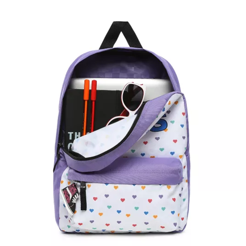 Vans Realm Dahlia Purple Backpack - VN0A4ULTZL4