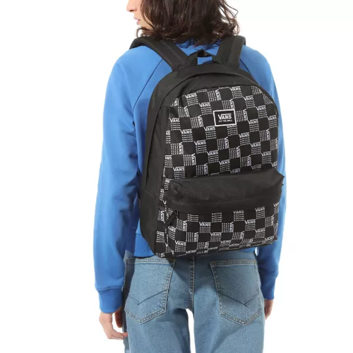 Vans Realm Word Check Backpack - VN0A3UI7ZM0