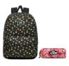  Vans Realm Classic Polka Ditsy Backpack - VN0A3UI7VCY