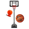 Basketball Set METEOR Portable Basketball stand Toronto + Ball Nike All-Court