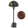 Portable Basketball stand MASTER Street + Spalding NBA Tack Soft Gold	