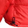 Puffer winter coat water repellent with stand collar red black Hugo Boss - 50496244-693