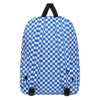 Vans Old Skool III Victoria Blue Check Backpack Custom Dolphin