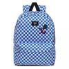 Vans Old Skool III Victoria Blue Check Backpack VN0A3I6RZZ4 Custom Rose