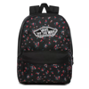 Vans Realm Beauty Floral Black Backpack - VN0A3UI6ZX3