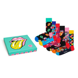 Happy Socks x Rolling Stones Giftbox 6-pack - XRLS10-0100