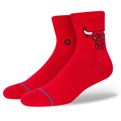 High Men's Basketball Socks Stance Bulls Red - A356C22BUL-RED