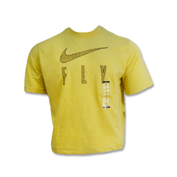 Nike Swoosh Fly Boxy T-shirt Wmns Lemon Wash - DV2373-753