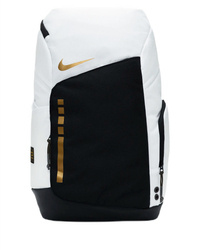 Sports backpack Nike Hoops Elite for school black white 32L  - DX9786-100