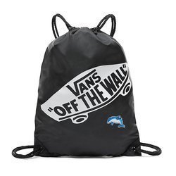 Vans Benched Bag onyx black schwarz Gymsack Rave Turnbeutel gymsac VN000SUF158 Custom Dolphin 