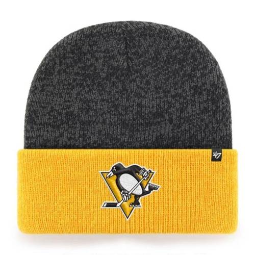 47 Brand NHL Pittsburgh Penguins Beanie - H-TTBFZ15ACE-BK
