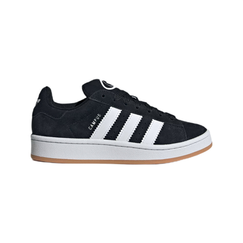 Adidas Campus 00s Junior Core Black Suede Sports Sneakers - HQ6638