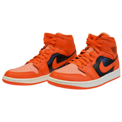 Air Jordan 1 Mid WMNS Orange Black Schuhe - DM3381-600