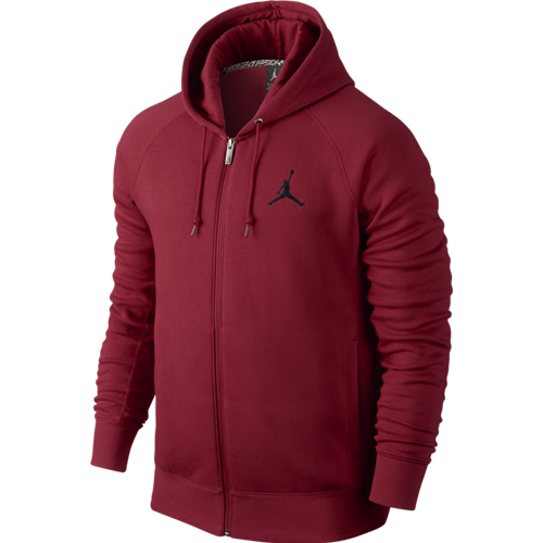 Air Jordan Brushed Full Zip Hoodie - 688995-687