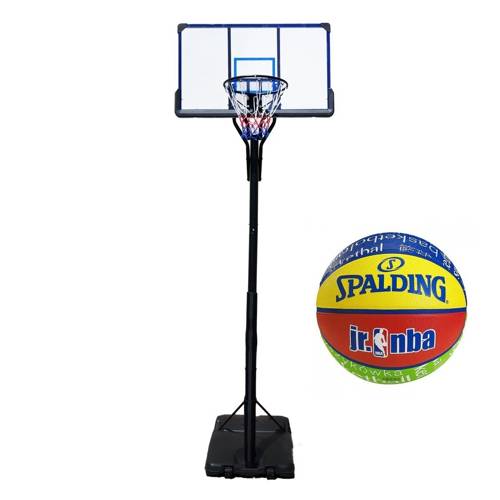 Basketball-Set TOP 305 cm + Spalding NBA Junior Basketball