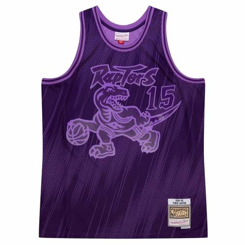 Mitchell & Ness NBA Jersey Swingman Monochrome Hyper Hoops NBA Toronto Raptors Vince Carter - TFSM1280-TRA98VCAPURP