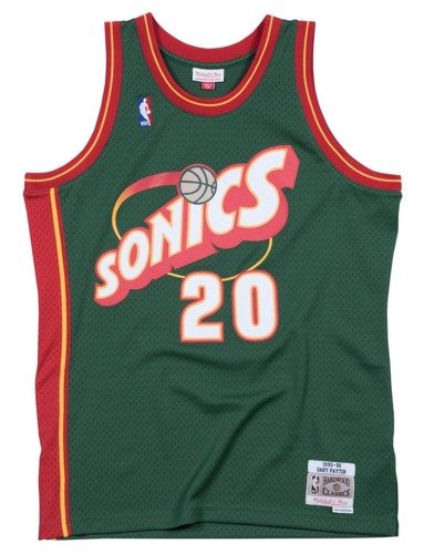 Mitchell & Ness NBA Seattle Supersonics Gary Payton Swingman Jersey