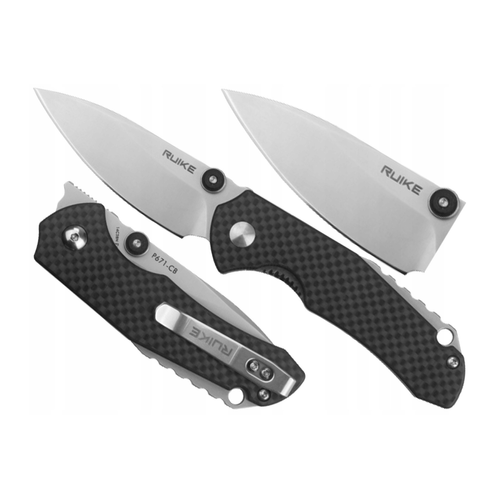 Ruike EDC flipper knife black - P671-CB 