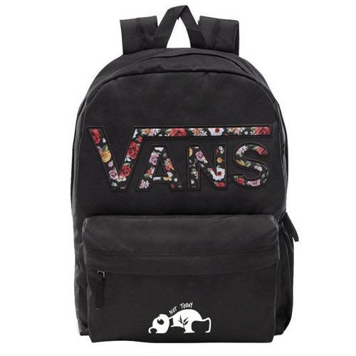 VANS Realm Flying Rucksack Blumen VN0A3UI8YGL 004 Custom Panda