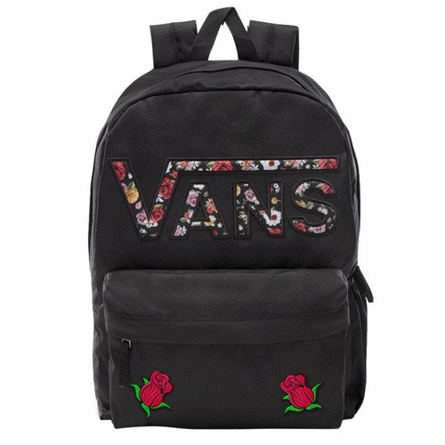 VANS Realm Flying Rucksack Blumen VN0A3UI8YGL 004 Rucksack Tasche schultasche - Custom Pink Roses