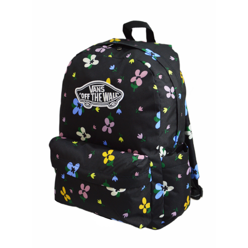 Vans Old Skool Classic Backpack Black Flowers - VN000H4YDAJ