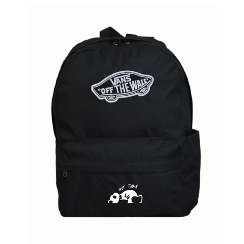 Vans Old Skool Classic Backpack Black VN000H4YBLK1 + Custom Panda