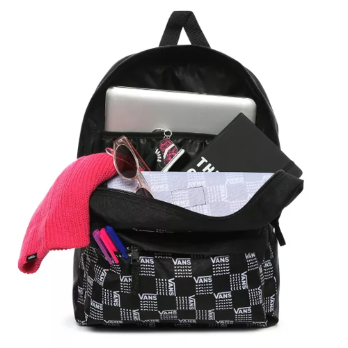 Vans Realm Word Check Rucksack - VN0A3UI7ZM0 + Benched Bag