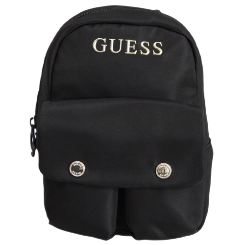 Women's small  backpack urban black Guess Backbag - V3BZ15WFUK0-JBLK