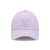 New Era 9FORTY NY New York Yankees League Essential Adjustable Purple Cap - 60298804