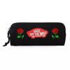 Vans OTW Pencil Pouch Black - VN0A3HMQA2T Custom Roses