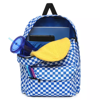 Vans Old Skool III Victoria Blue Check Rucksack VN0A3I6RZZ4 Custom Rose