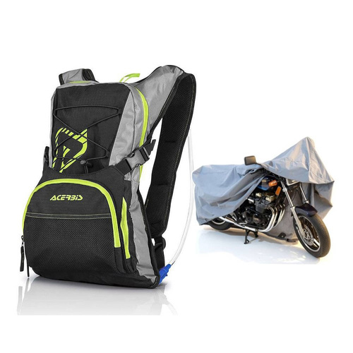 ACERBIS Backpack H2O CAMELBAG - 0017046.318 + Motorcycle Cover
