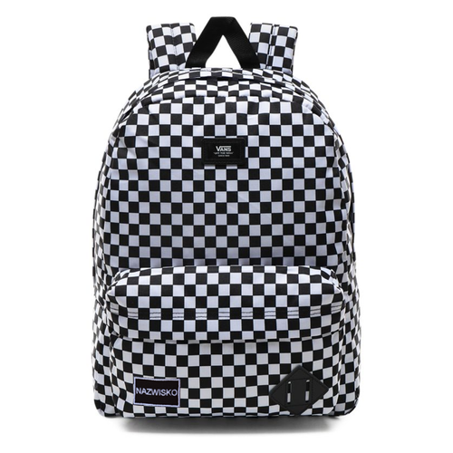 Plecak szkolny Vans Old Skool III Custom Twój haft Nazwisko Inicjały