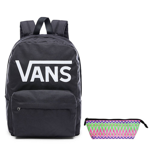 VANS - New Skool Backp Rucksack - VN0002TLY28 000 + Pencil Pouch