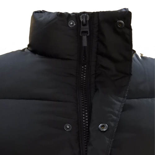 Puffer winter coat water repellent with stand collar red black Hugo Boss - 50496244-693