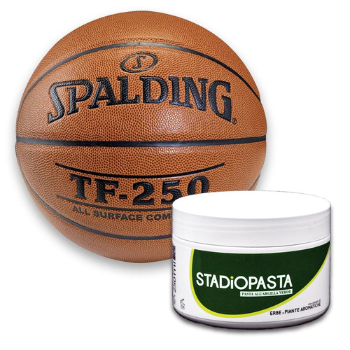 Stadiopasta maść lecznicza na kontuzje 250 ml + Piłka Spalding TF-250