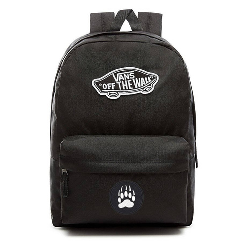 Plecak VANS Realm Backpack szkolny Custom Paw Łapa - VN0A3UI6BLK