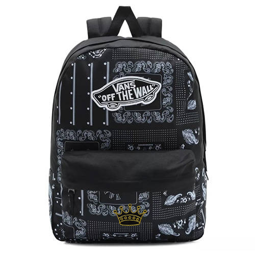 Plecak młodzieżowy Vans Realm Backpack Mix of Patterns Custom Korona