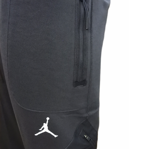 Spodnie sportowe męskie szare Air Jordan Dri-FIT Training Fleece - DQ7890-066